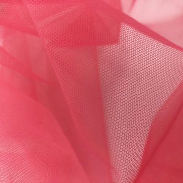 STR POLY TULLE CORAL