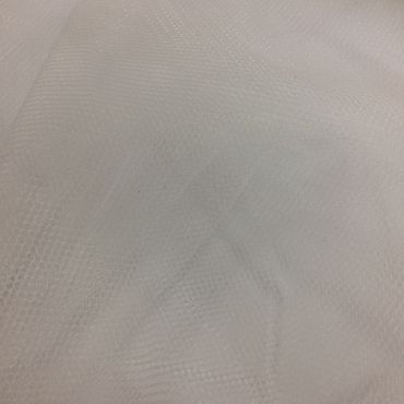 STRETCH POLYAMID TULLE PORCELAIN