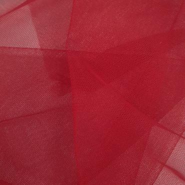 STR POLY TULLE RUBY