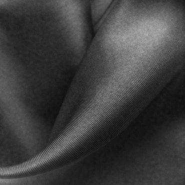 LIGHT RIB TWILL DYED BLACK