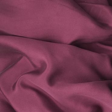 DOUBLE CREPE DYED GARNET