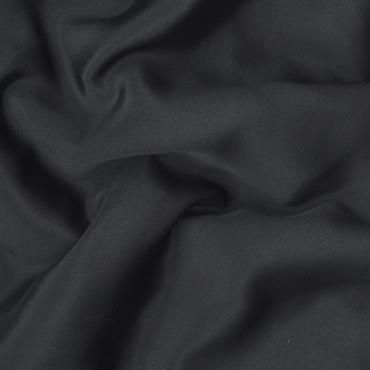 DOUBLE CREPE DYED BLACK