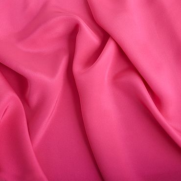 DOUBLE CREPE DYED BUBBLEGUM