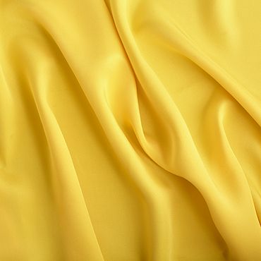 DOUBLE CREPE DYED DAFFODIL