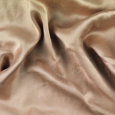 CREPE SATIN DYED S/WASHED MINK