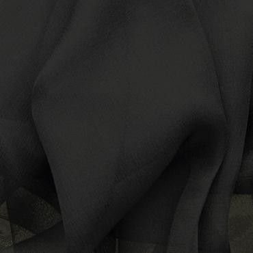 CHINESE CHIFFON BLACK