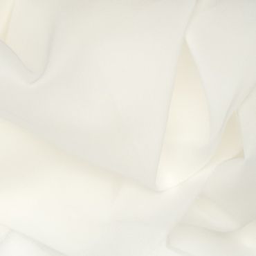 STRETCH CHIFFON WHITE