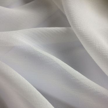 STRETCH CHIFFON IVORY
