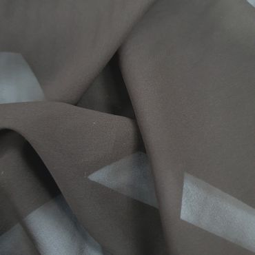 STRETCH CHIFFON CHOCOLATE