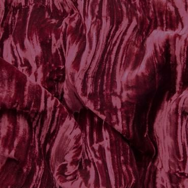 CRUSHED VELVET GARNET