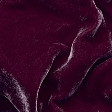 VISCOSE/SILK VELVET GARNET