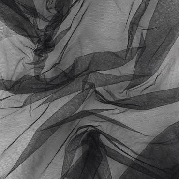 STIFF TULLE BLACK