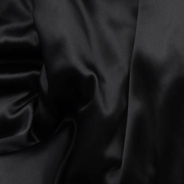 STRETCH SATIN BLACK