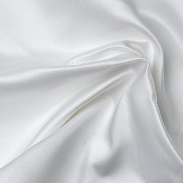 DOUBLE FACED SATIN WHITE