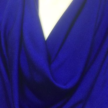 SILK JERSEY SAPPHIRE