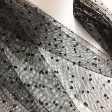 TULLE SPOT BLACK
