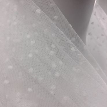 TULLE SPOT WHITE
