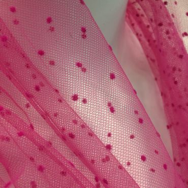 TULLE SPOT FUCHSIA