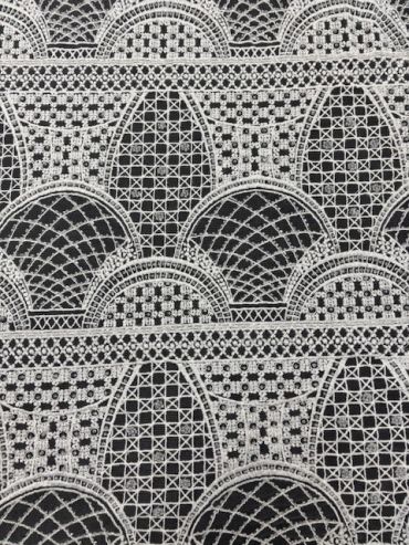 AK1200B INDIAN NET EMBROIDERY