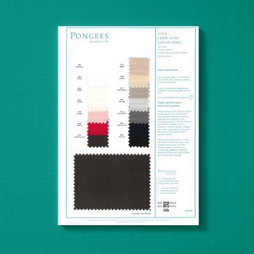 431DS SANDWASHED SATIN