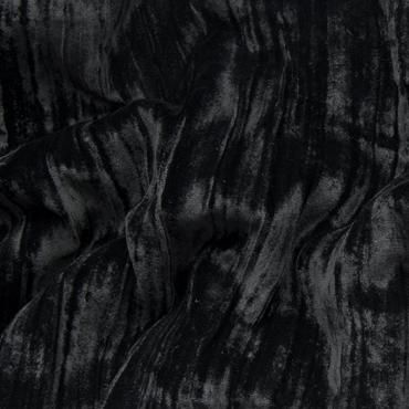CRUSHED VELVET BLACK