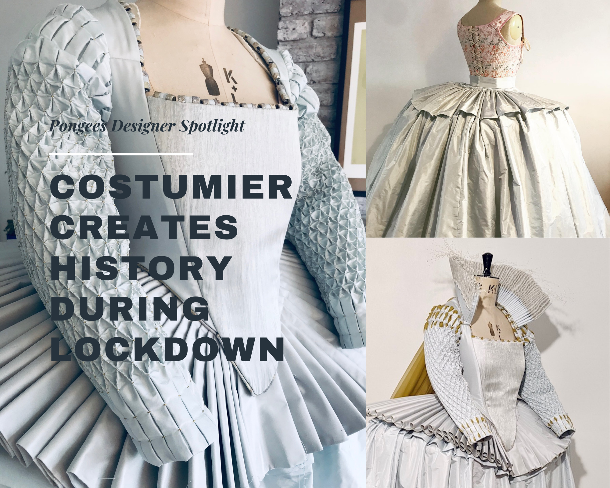 Costumier creates history during lockdown